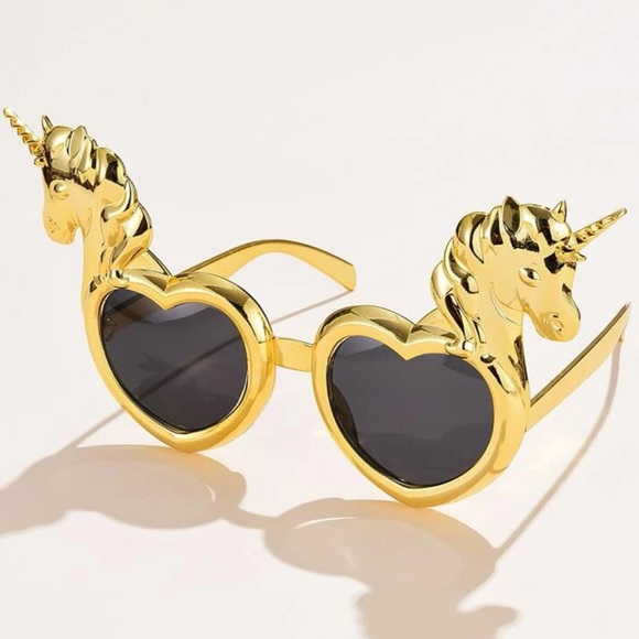 Accessories - Gold Unicorn Shades